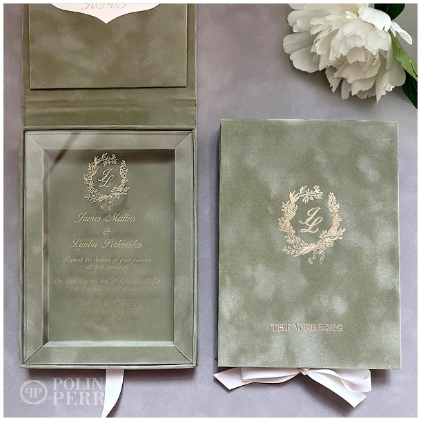boxed wedding invitations acrylic