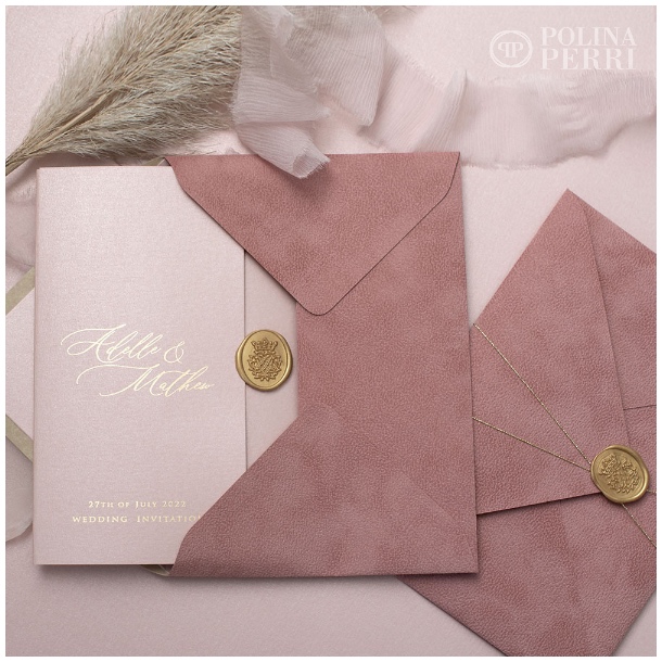 dusty pink wedding invitations us