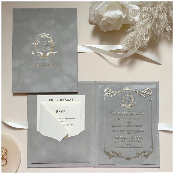 grey gold wedding invitations us