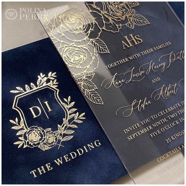 luxurious wedding invitations us