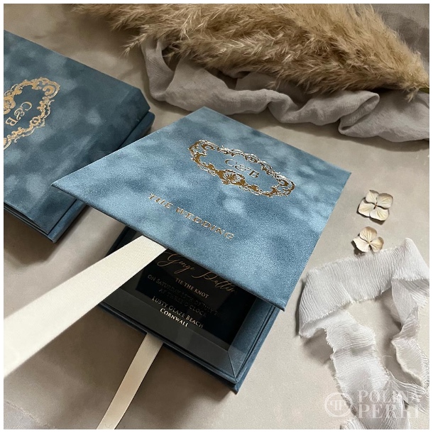 Luxury boxed wedding invitations US
