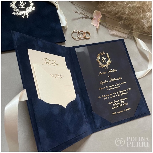 bookcover wedding invitations