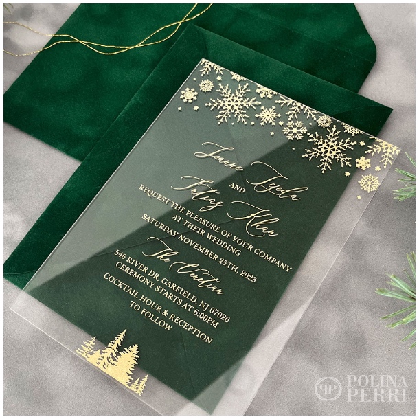 winter wedding invitations us