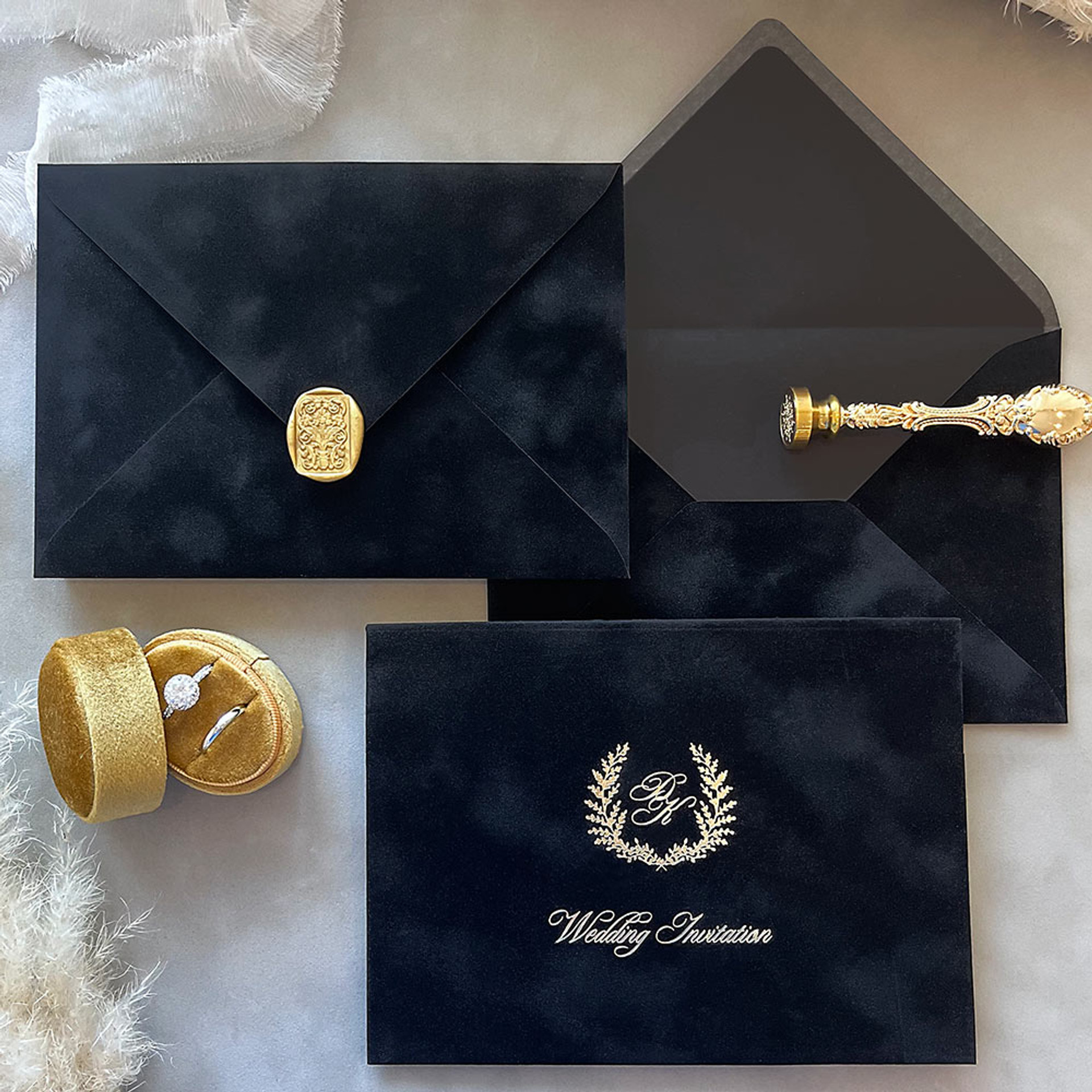 black-velvet-envelopes